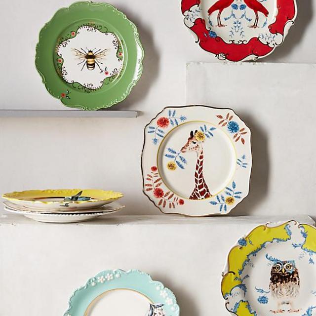 Nature Table Dessert Plate Set