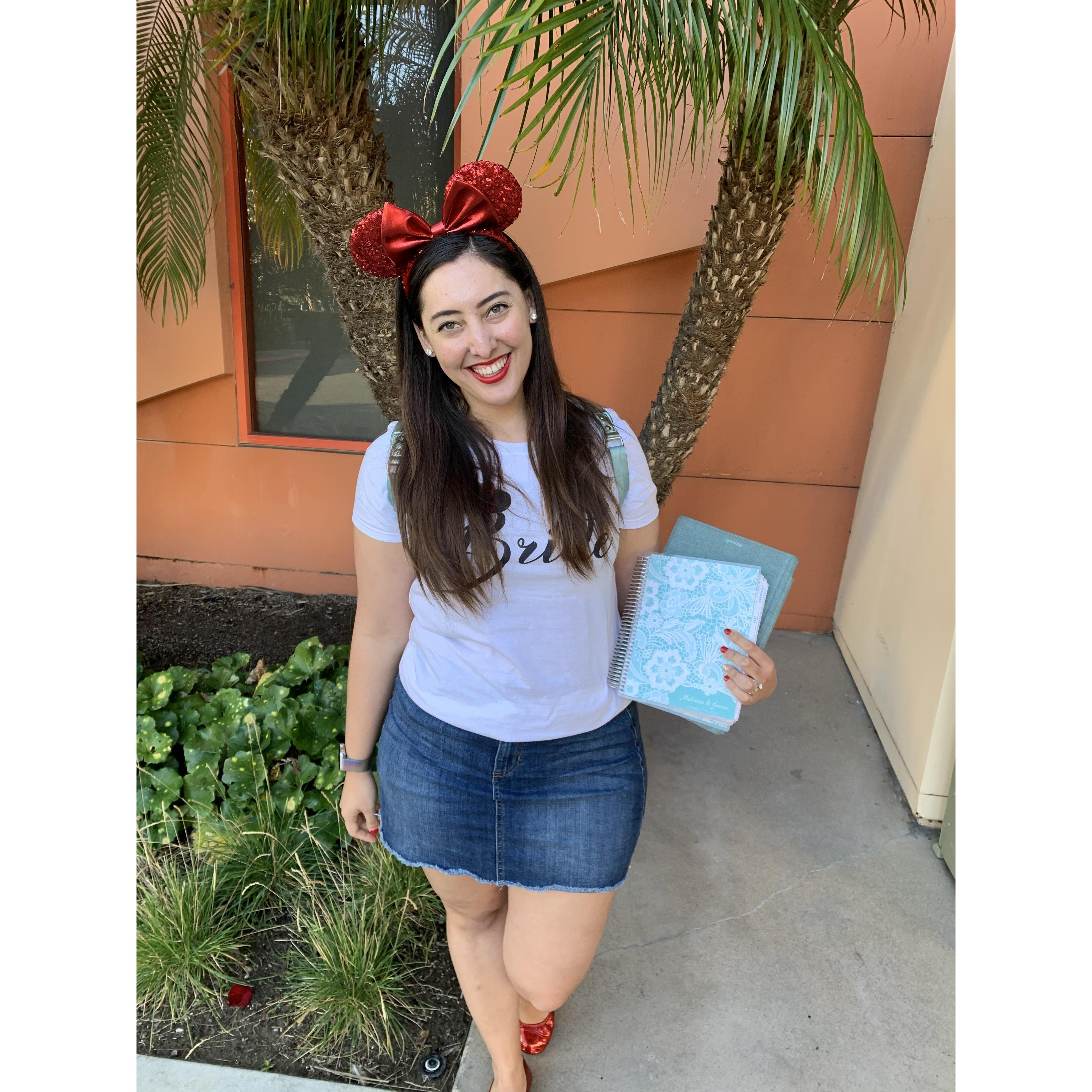 Ready for our planning meeting with Disney!