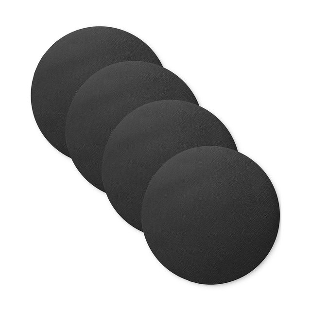 Villeroy & Boch Manufacture Rock Round Faux Leather Placemats, Set of 4