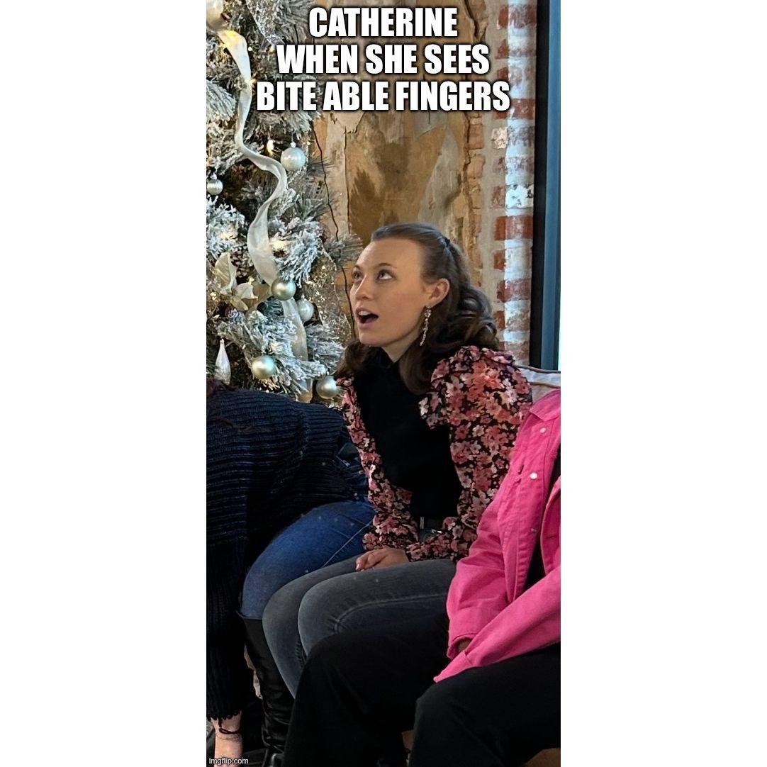 Lastly, the one picture Kyle was allowed to see from our dress shopping. Of course he turned it into a meme! An accurate one....