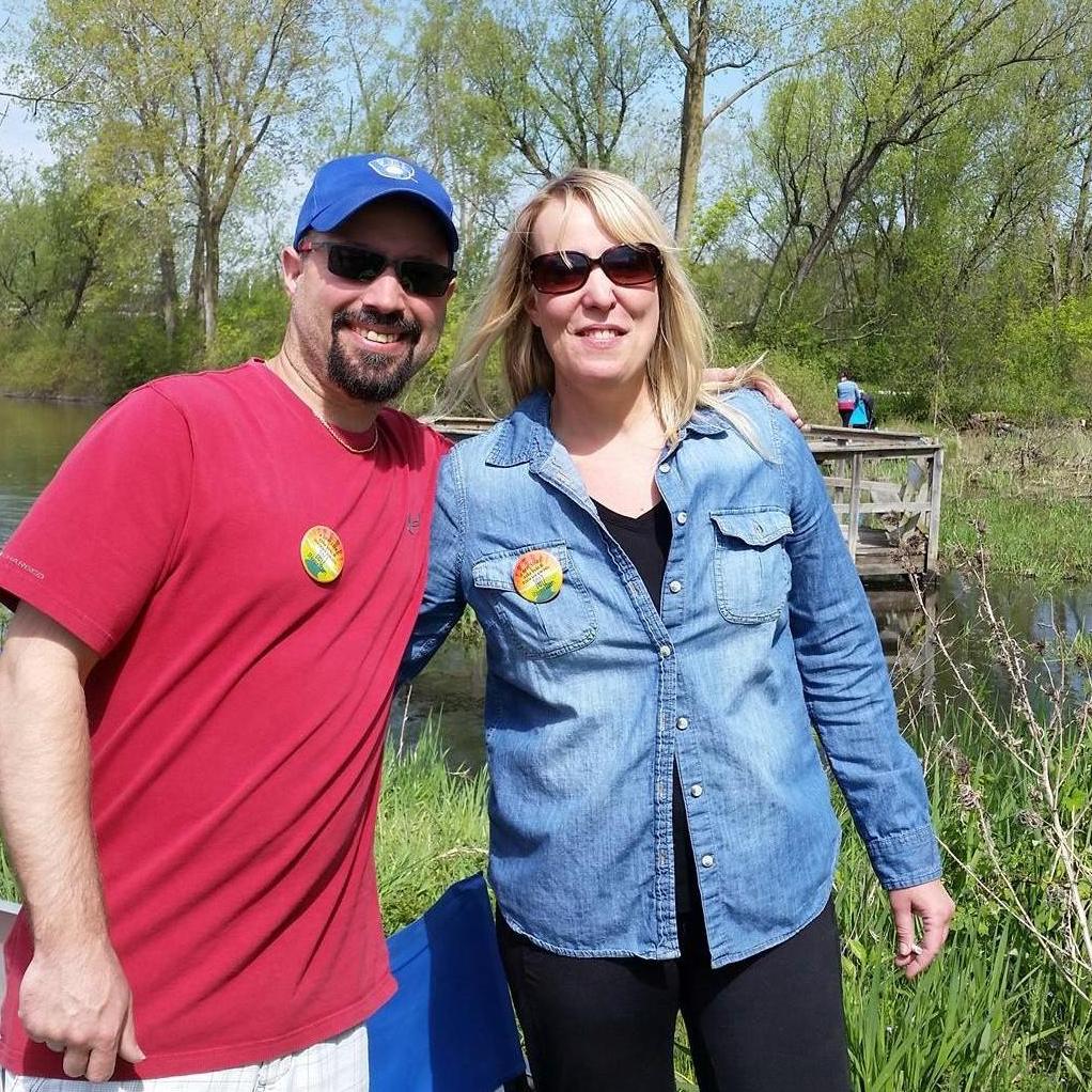 Our first canoe trip.  Thank goodness Ryan knew what he was doing.