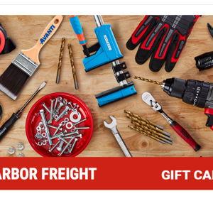 Harbor Freight Gift card