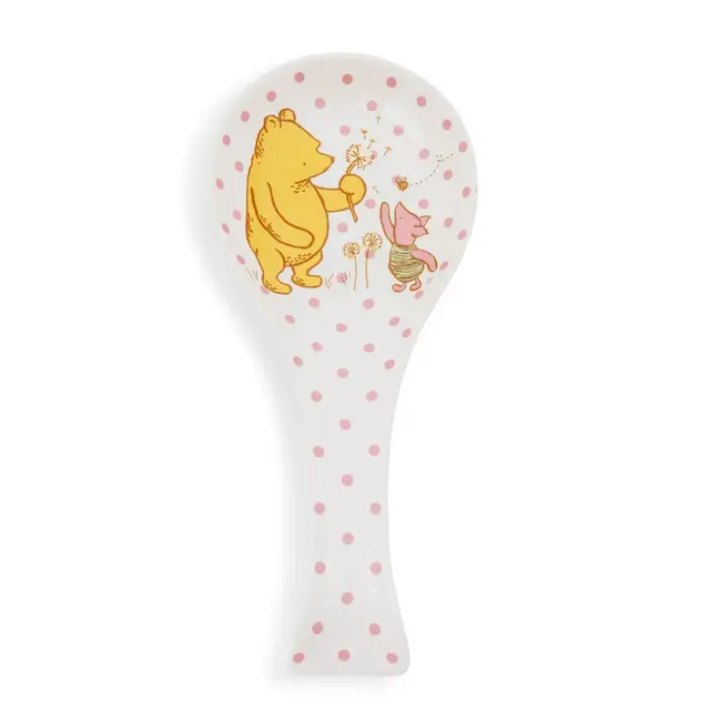 Silver Buffalo Disney Winnie the Pooh and Piglet Ceramic Spoon Rest