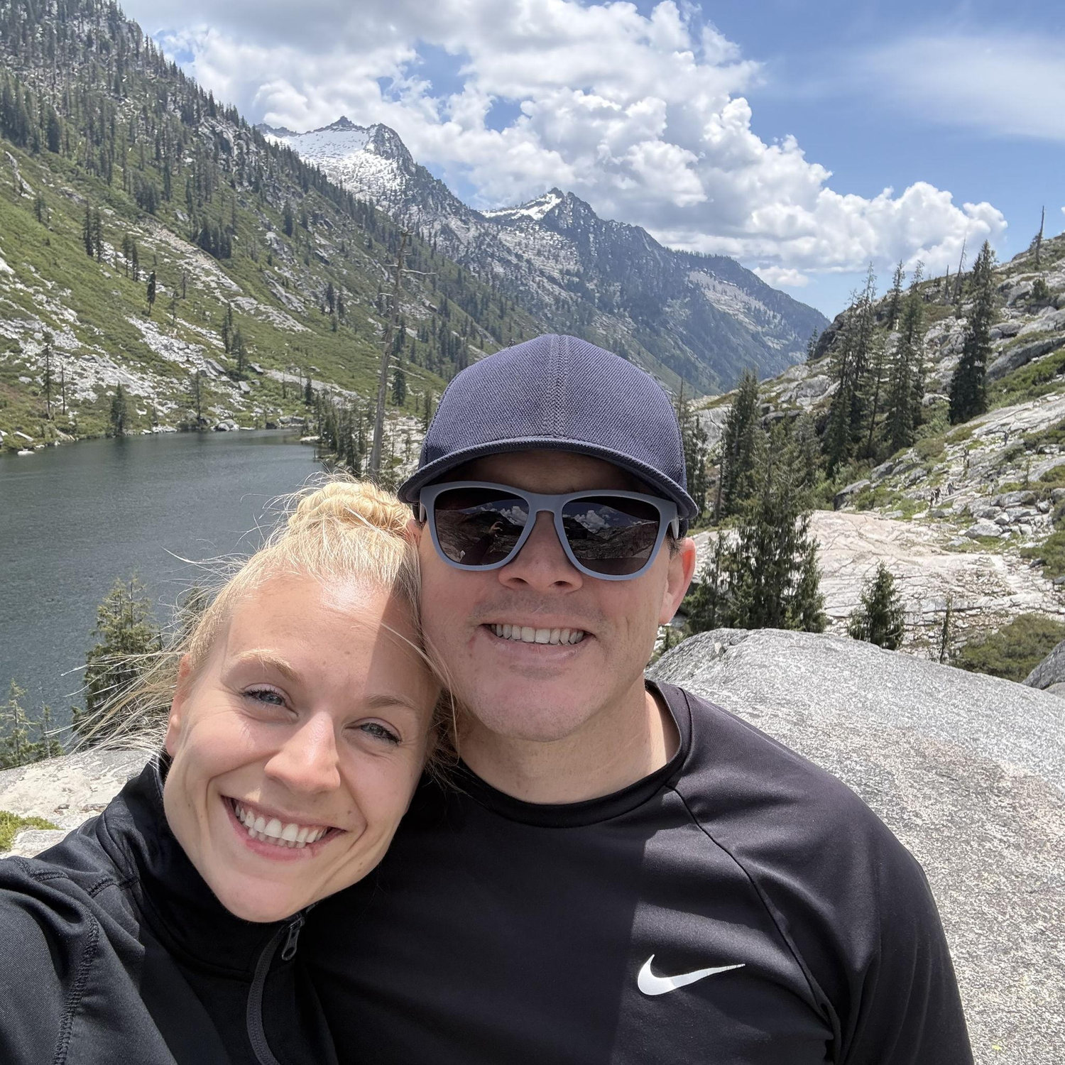 We hike...a lot. This was a recent hike to Canyon Creek Lakes in the Trinity Alps with our hiking group.