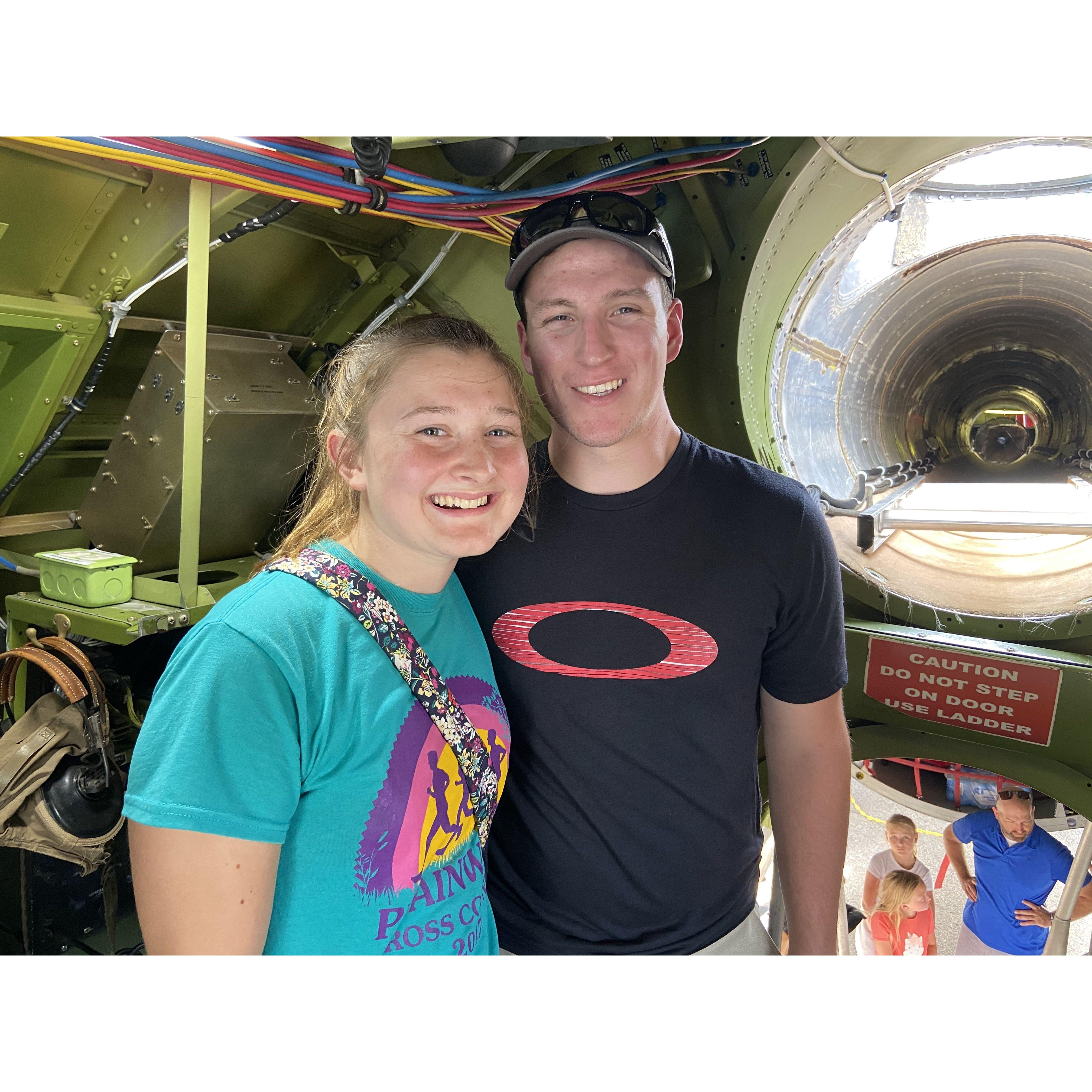 Inside of 'Doc' a B-29 Bomber 2021