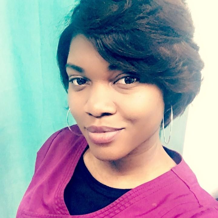 A little selfie break, while at work.