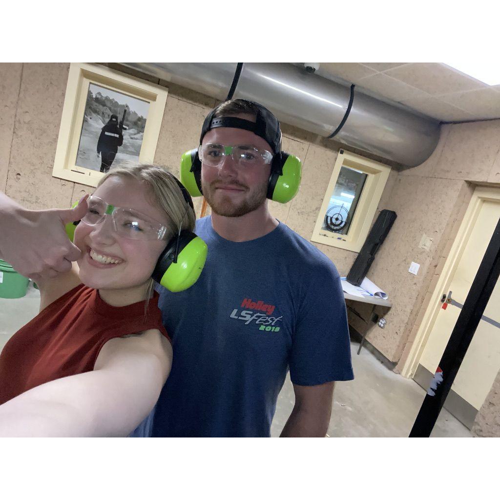 First date at the gun-range!