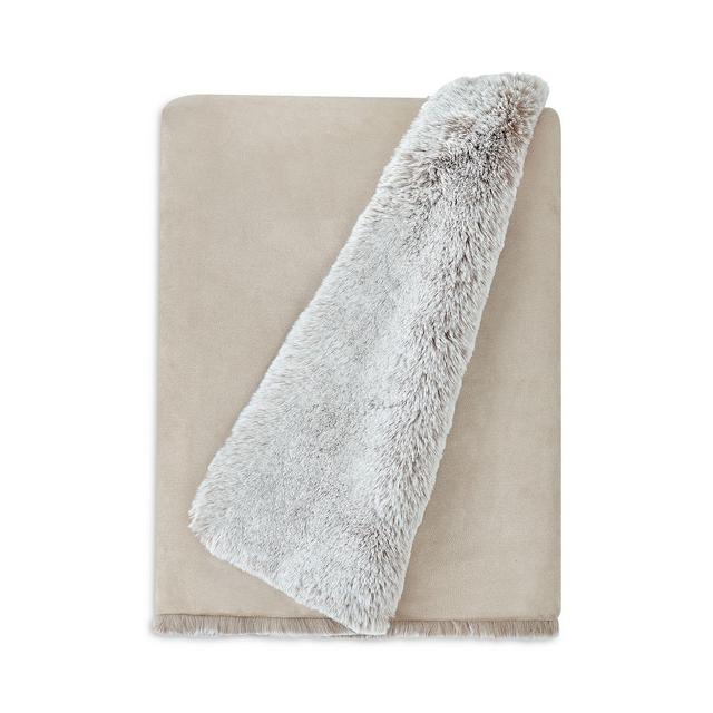 UGG® Wyatt Reversible Faux Fur Throw Blanket