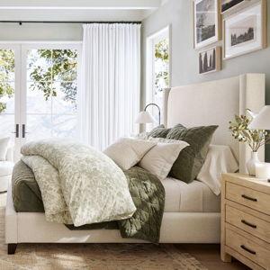 Sorrel Toile Duvet Cover - Loden