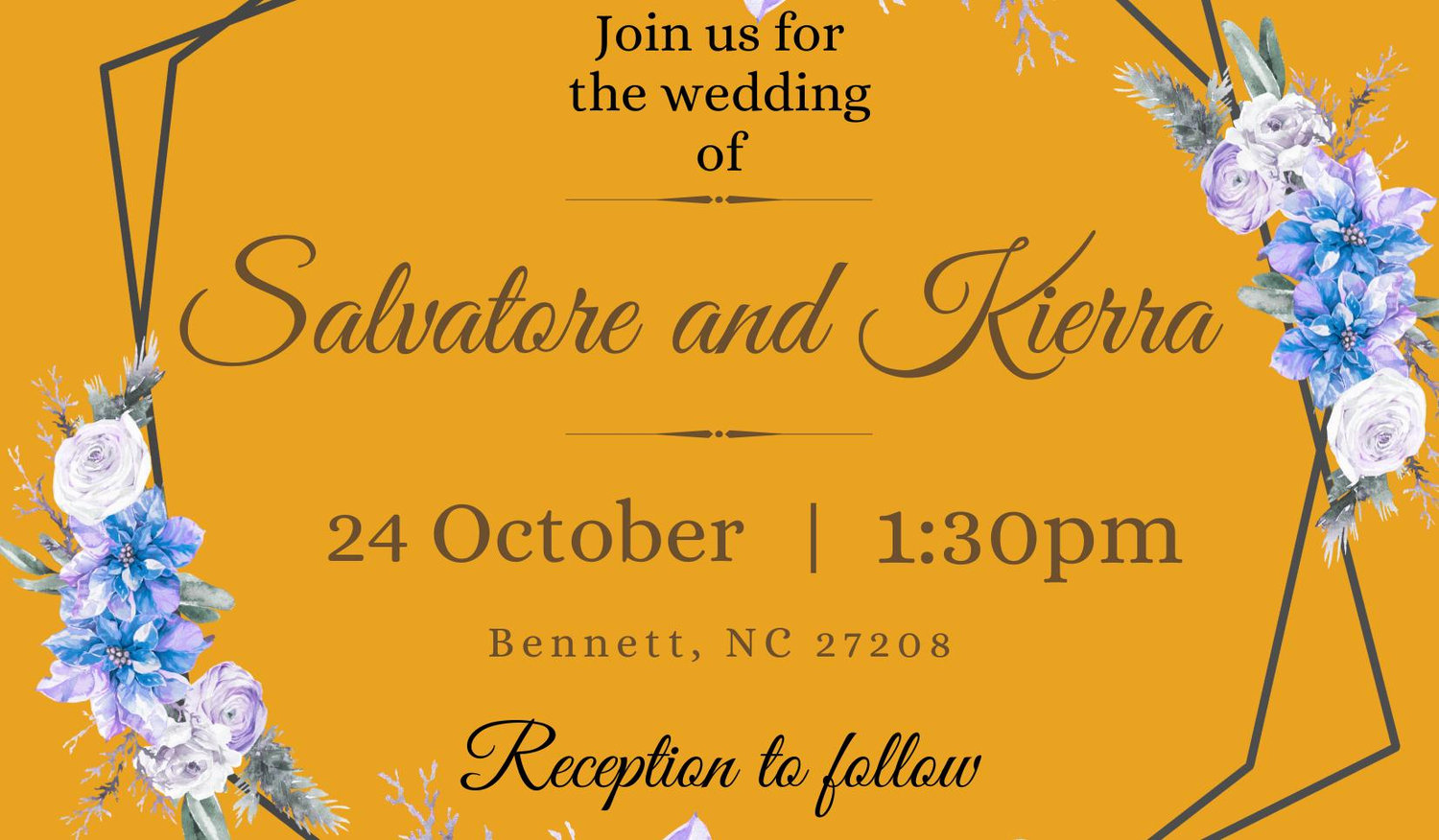 The Wedding Website of Kierra Fitzgerald and Salvatore Serafano