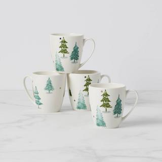 Balsam Lane Mug, Set of 4