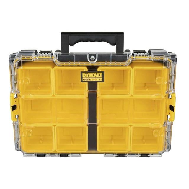 DEWALT ToughSystem Tool Organizer, 2.0 Full-Size, 10 Compartments (DWST08040)