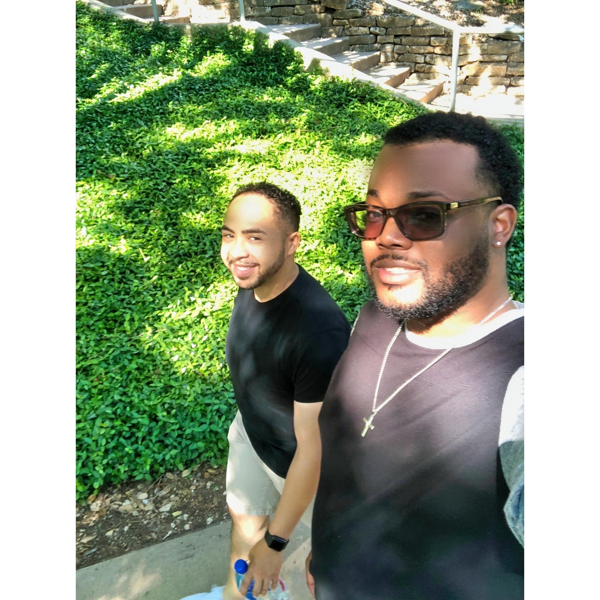 Jerell's Bday Trip 2019..."Look up Marlon, say Cheese"