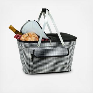 Folding Insulated Picnic Basket