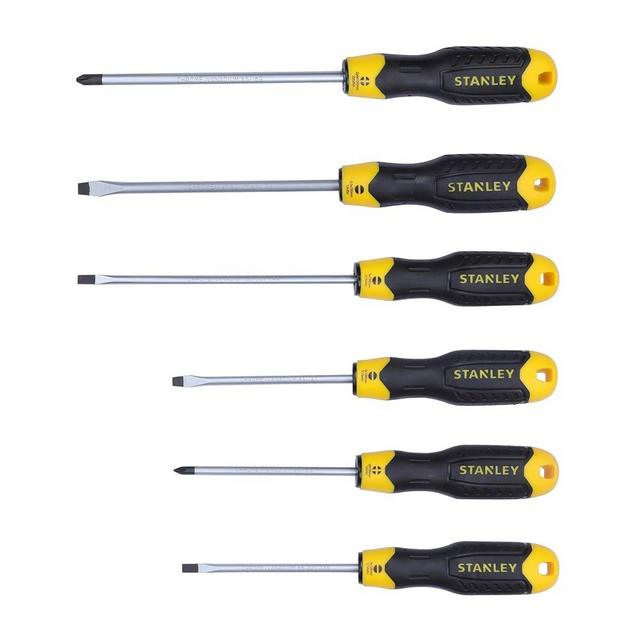 Stanley 6-Piece Cushion Grip2 Screwdriver Set