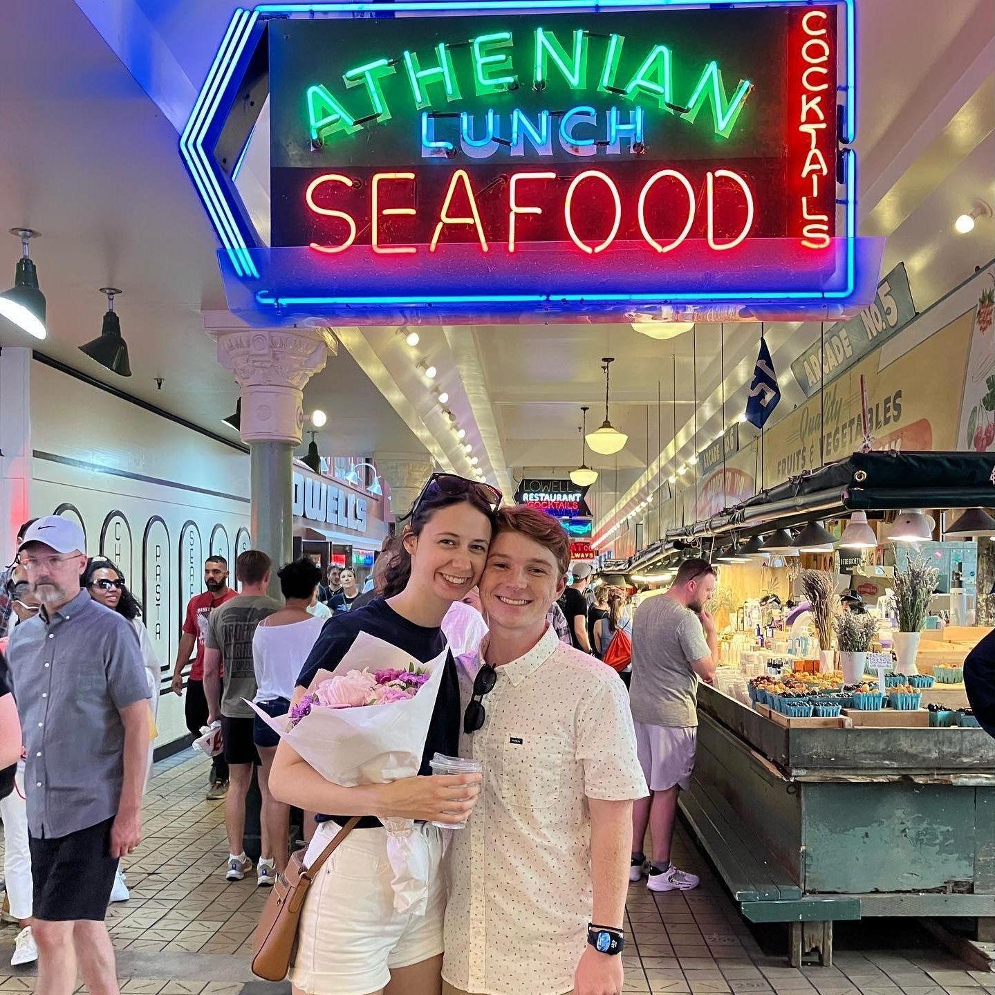 Gavin's first visit to Seattle in summer of 2023