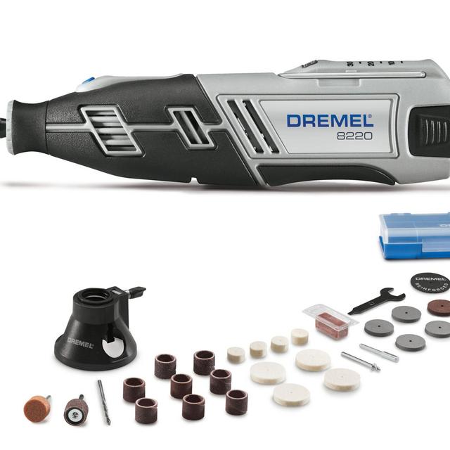 Dremel 8220 31-Piece Variable Speed Cordless 12-Volt Multipurpose Rotary Tool with Hard Case