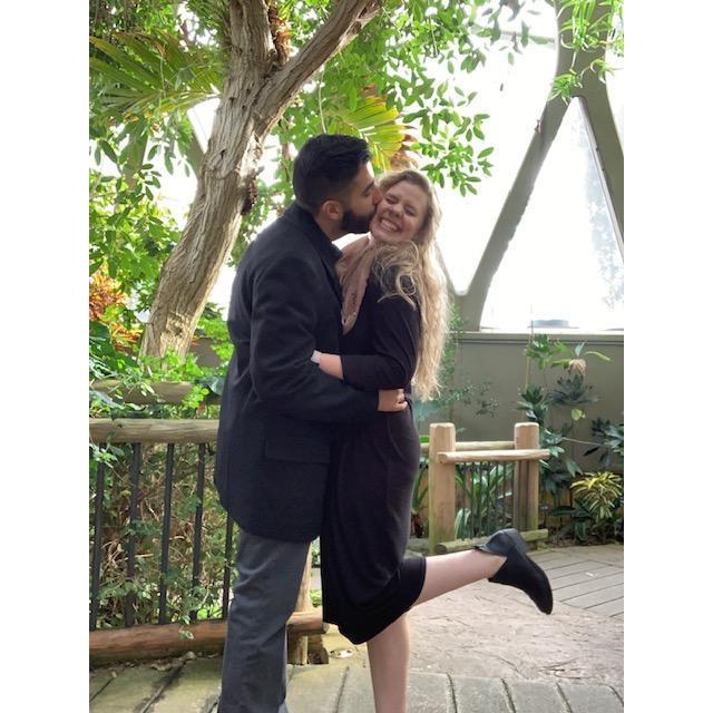 Katherine and I went back to the Botanics Garden a few weeks ago to reminisce on the moment when we got engaged!