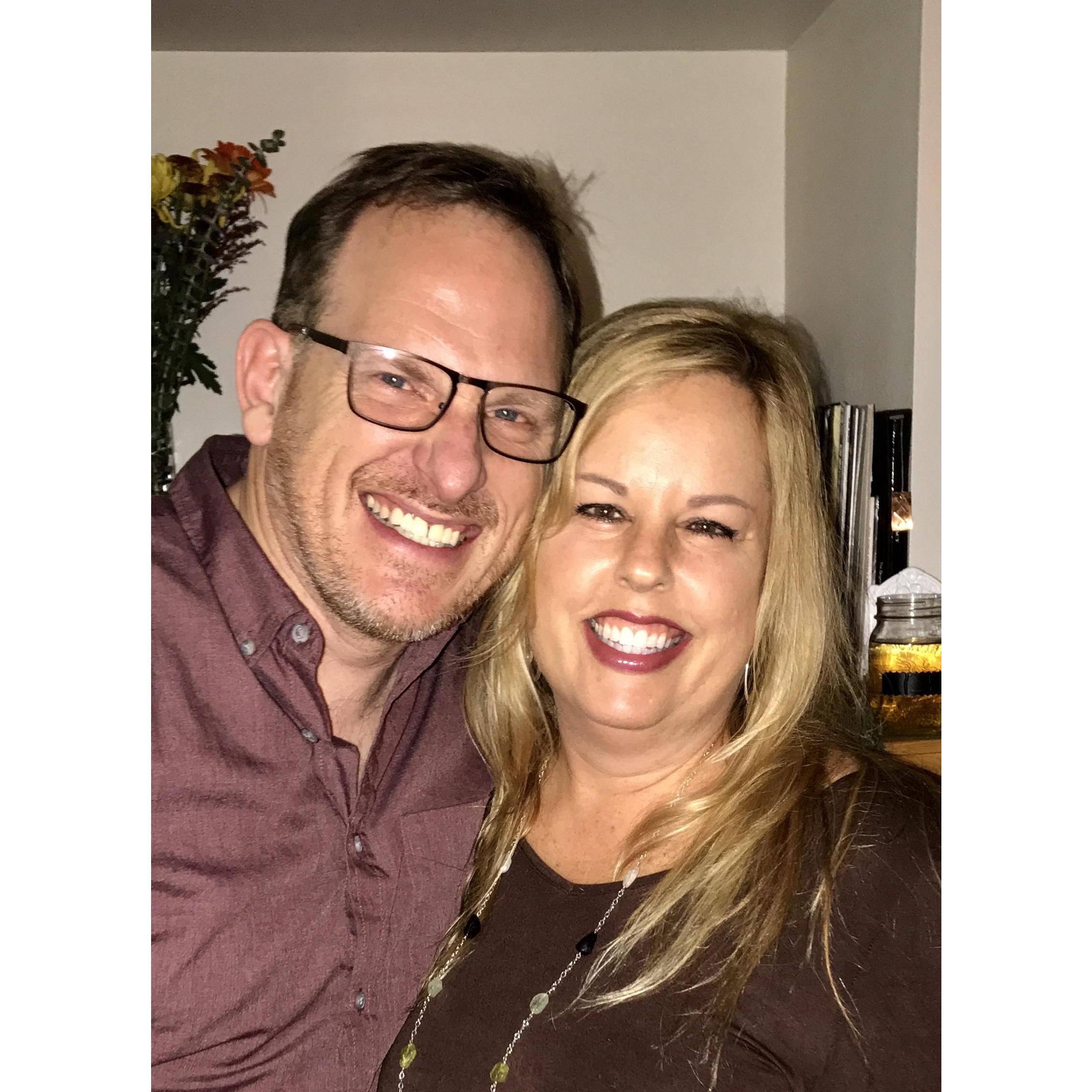 Thanksgiving together.  Our first major holiday!