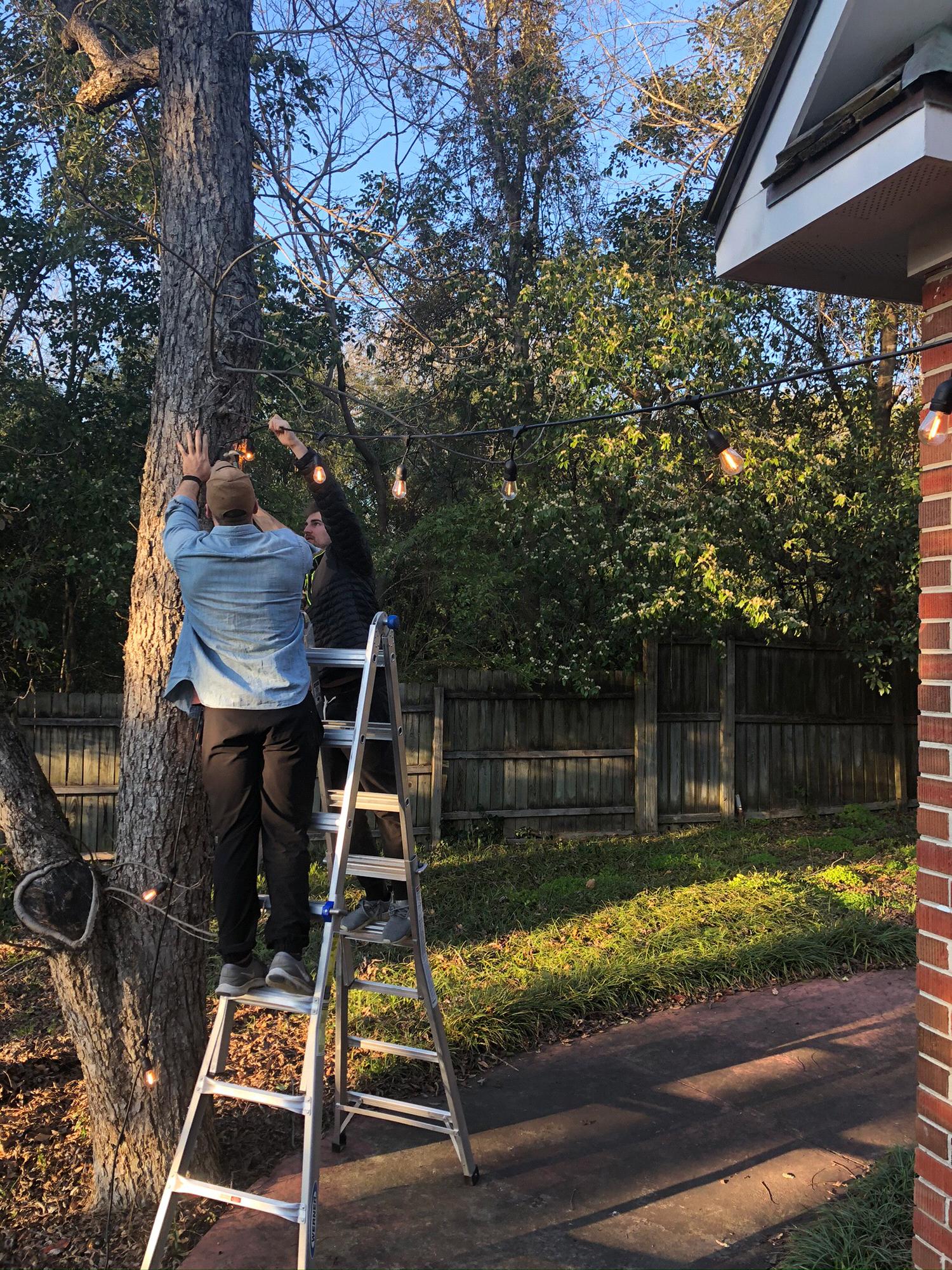 Bringing all of the good vibes to Austin’s (our?) back yard. Just add string lights.