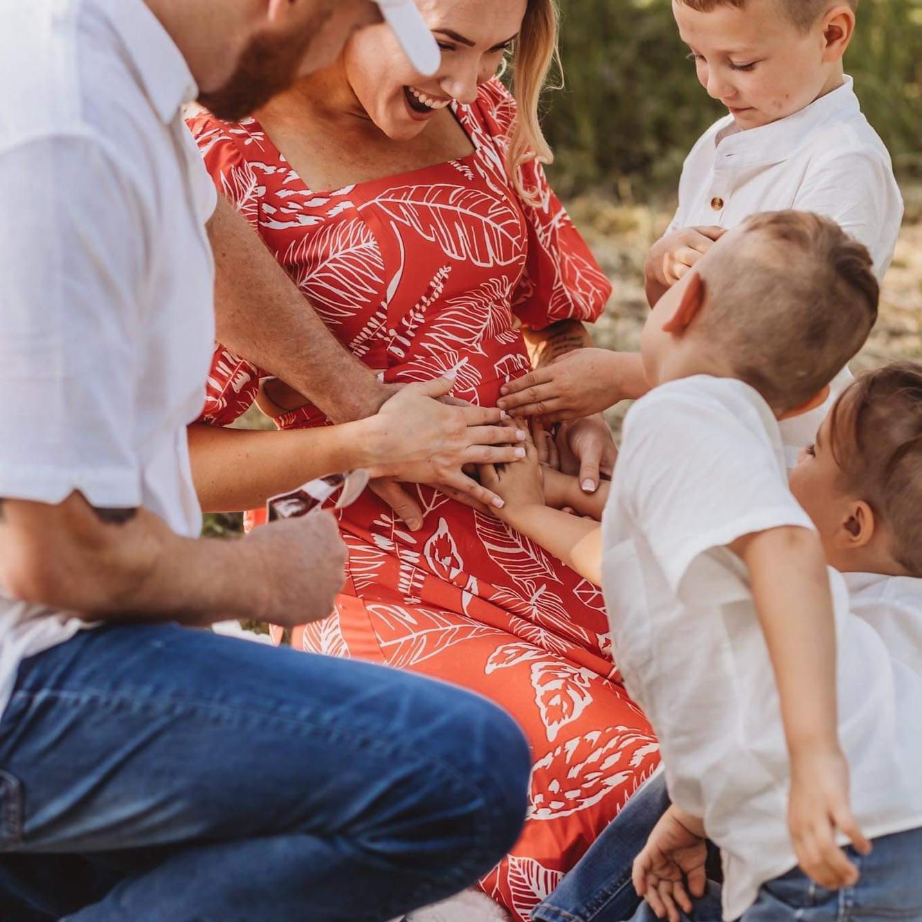 That’s when Case put a ring on it and we started making all our plans as a family :)