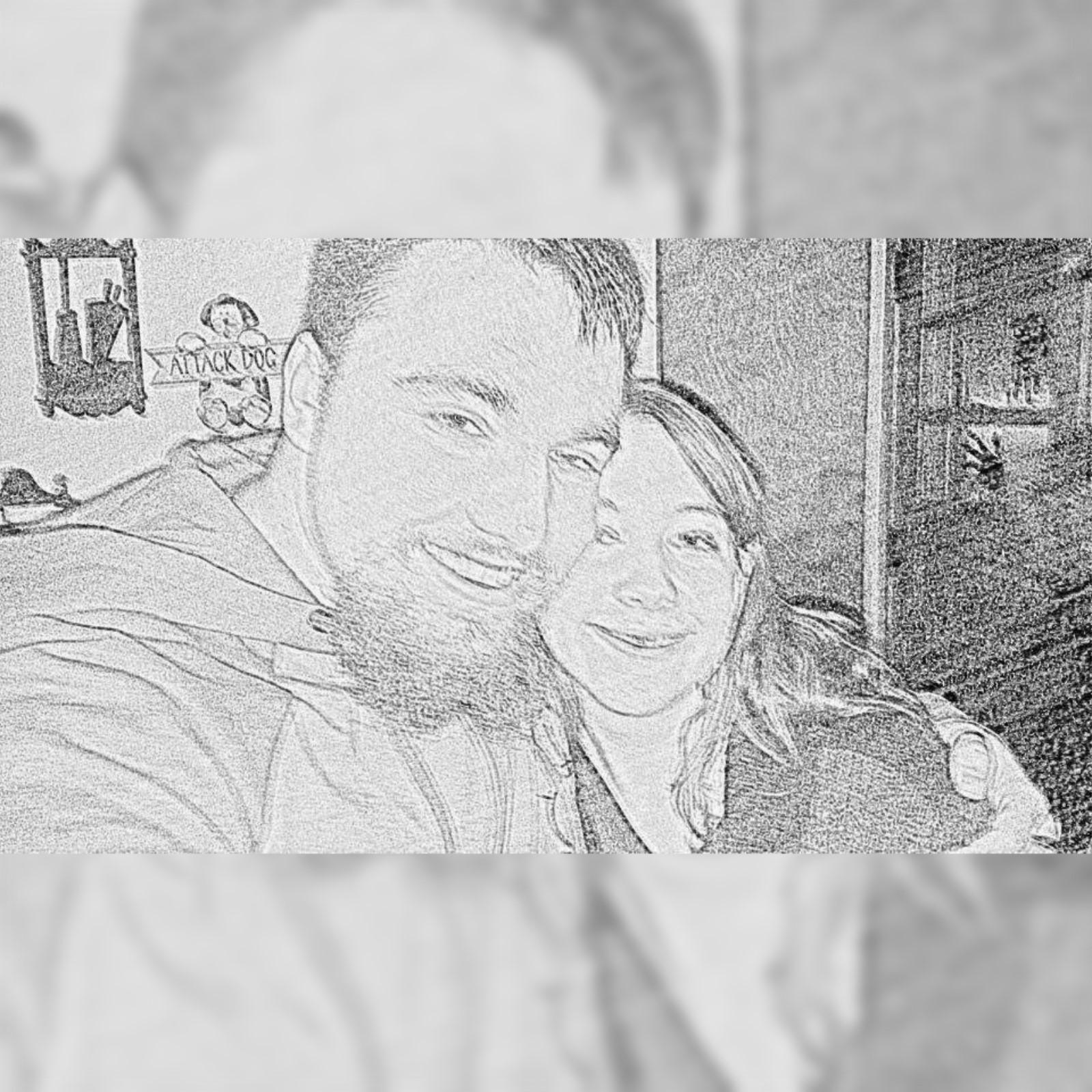 Our first picture together. <3