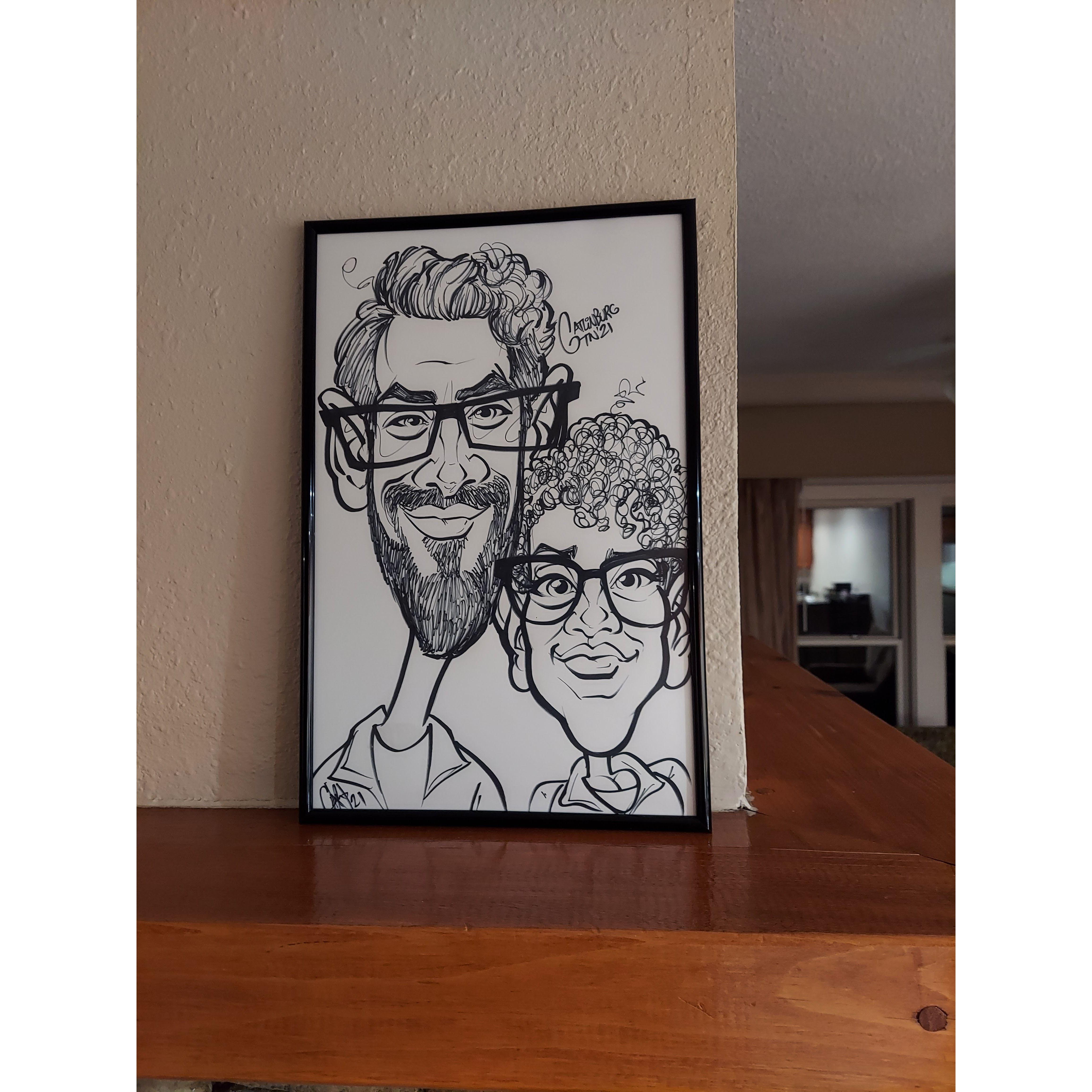 A very accurate caricature 