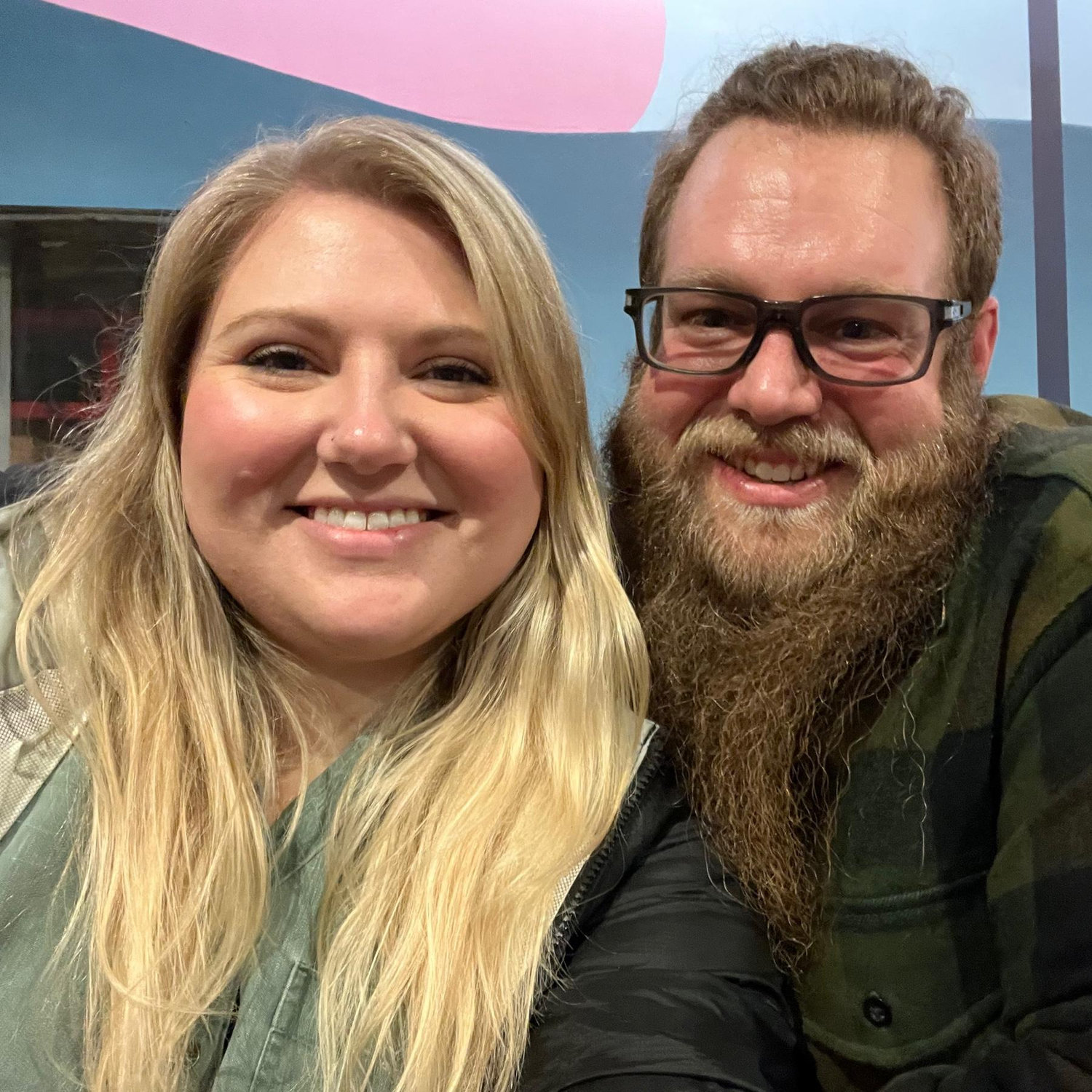 Our first photo together!