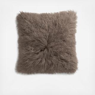 Pelliccia Mongolian Sheepskin Pillow Cover
