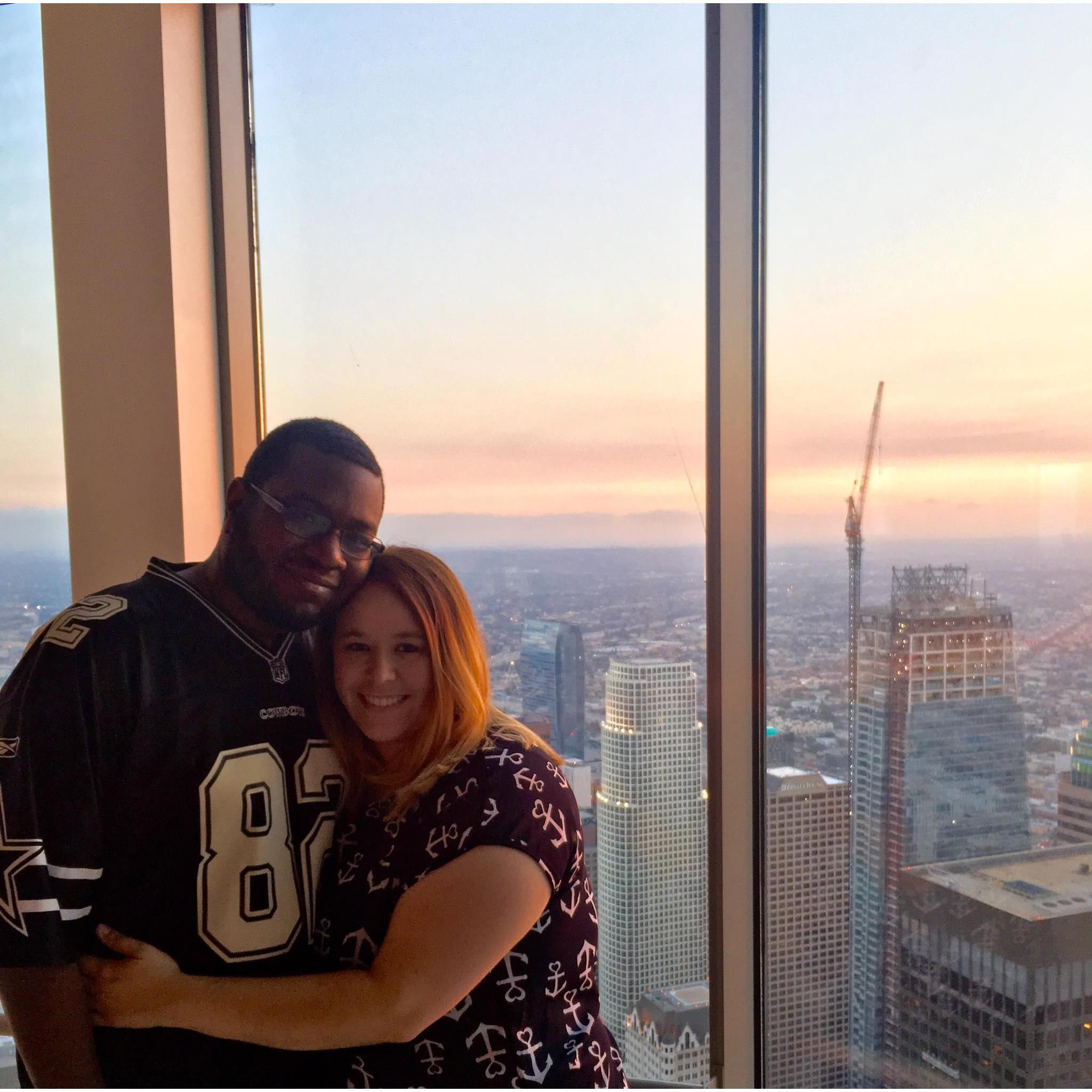 Aug. 2017 - View from the highest building west of the Mississippi (at least then)