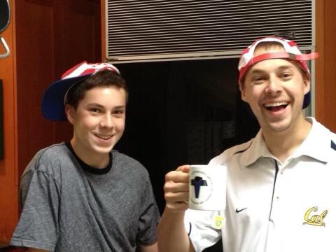 Trevor’s lil brother Jesse and Trevor hanging out in AK together