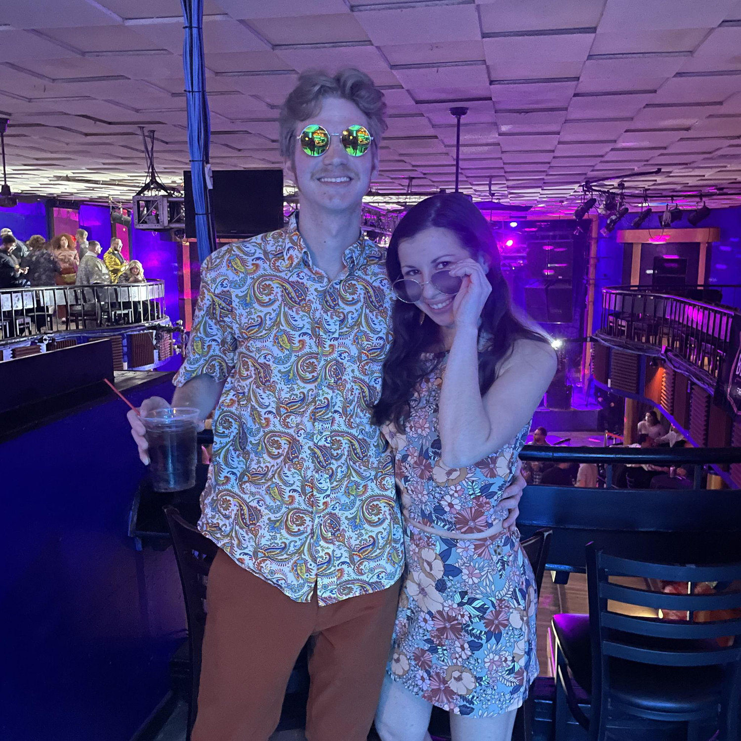 Pretended we were as groovy as Austin Powers, baby, at The Vogue.