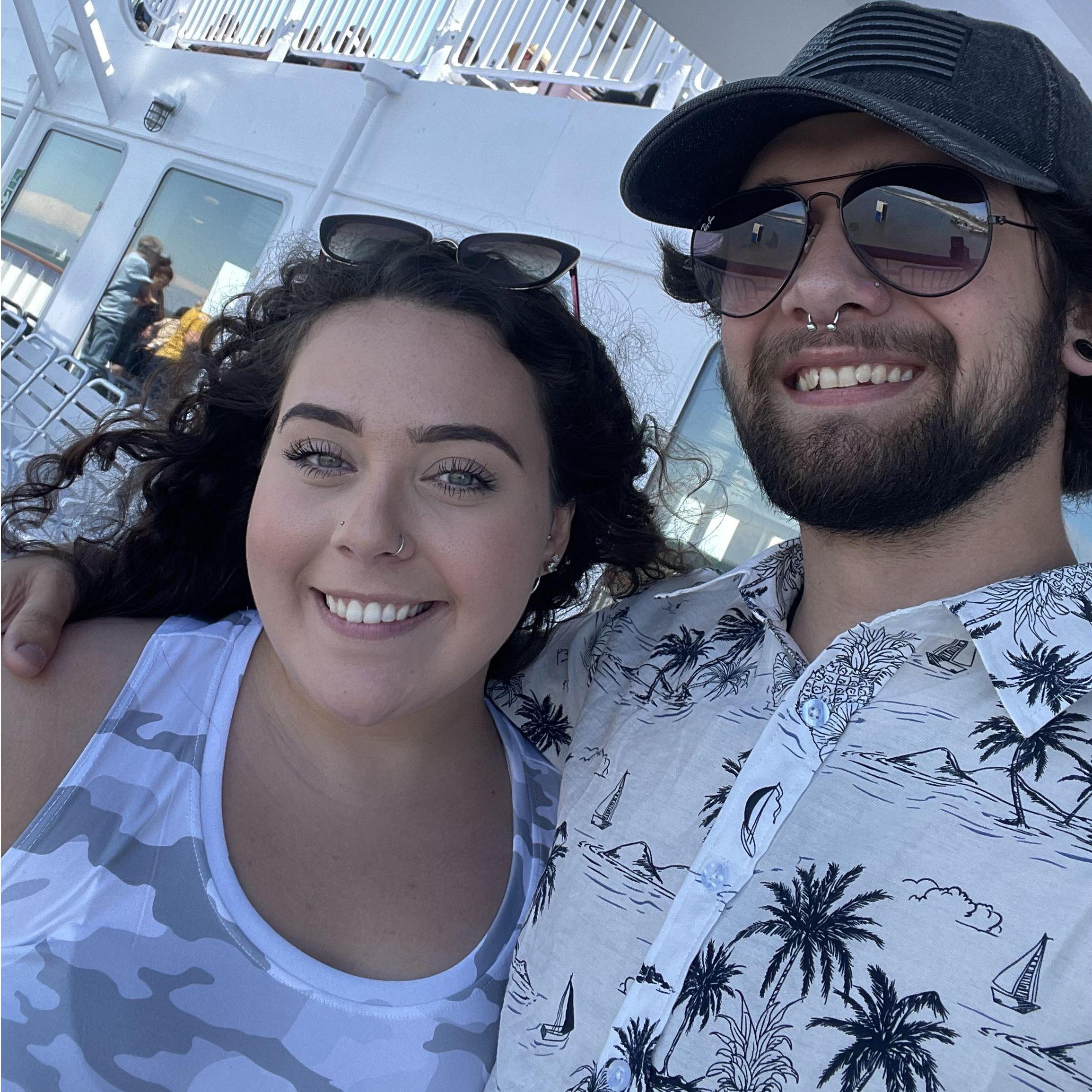 Our first time on the Lewes ferry to visit the Cape May Zoo!