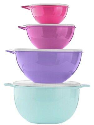 Tupperware Thatsa Bowl 4 Piece Mixing Prep Bowl Set