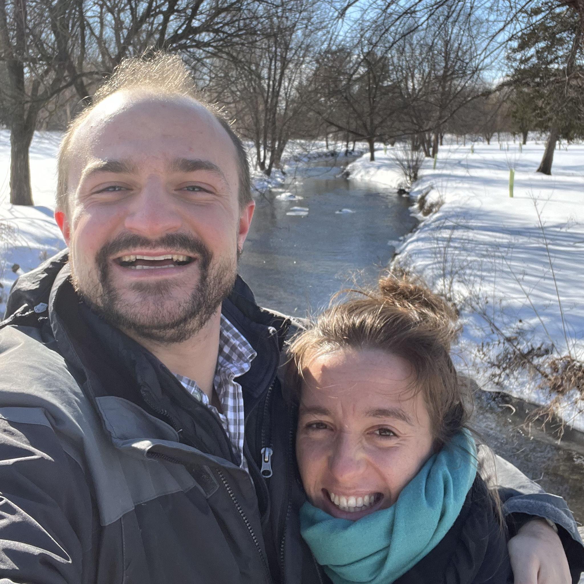 enjoying PA's cold winter