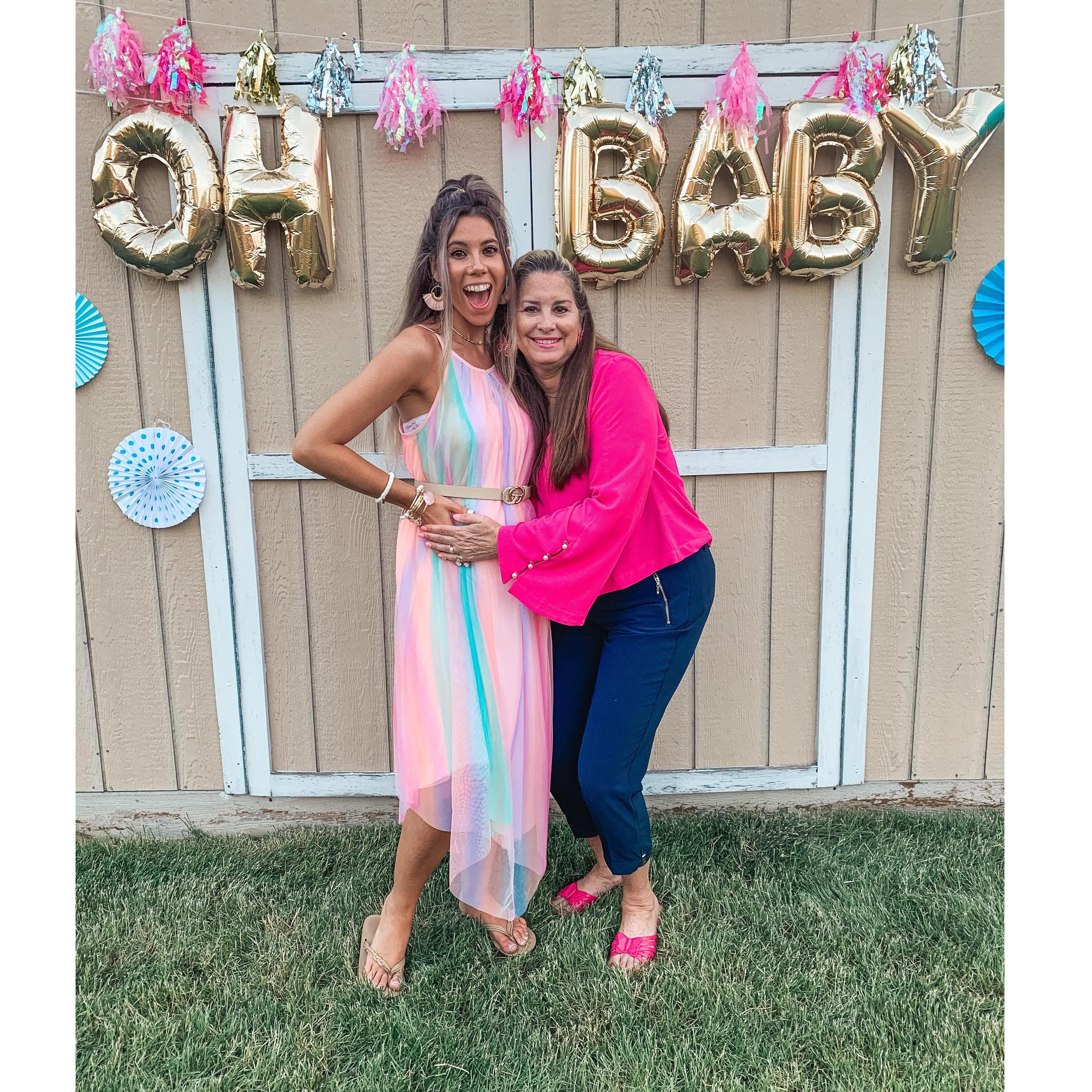Special thanks to "Grammy" for all her help and support with the baby shower honoring Valerie and Baby Chloe! Kristy is excited for her new grand baby!