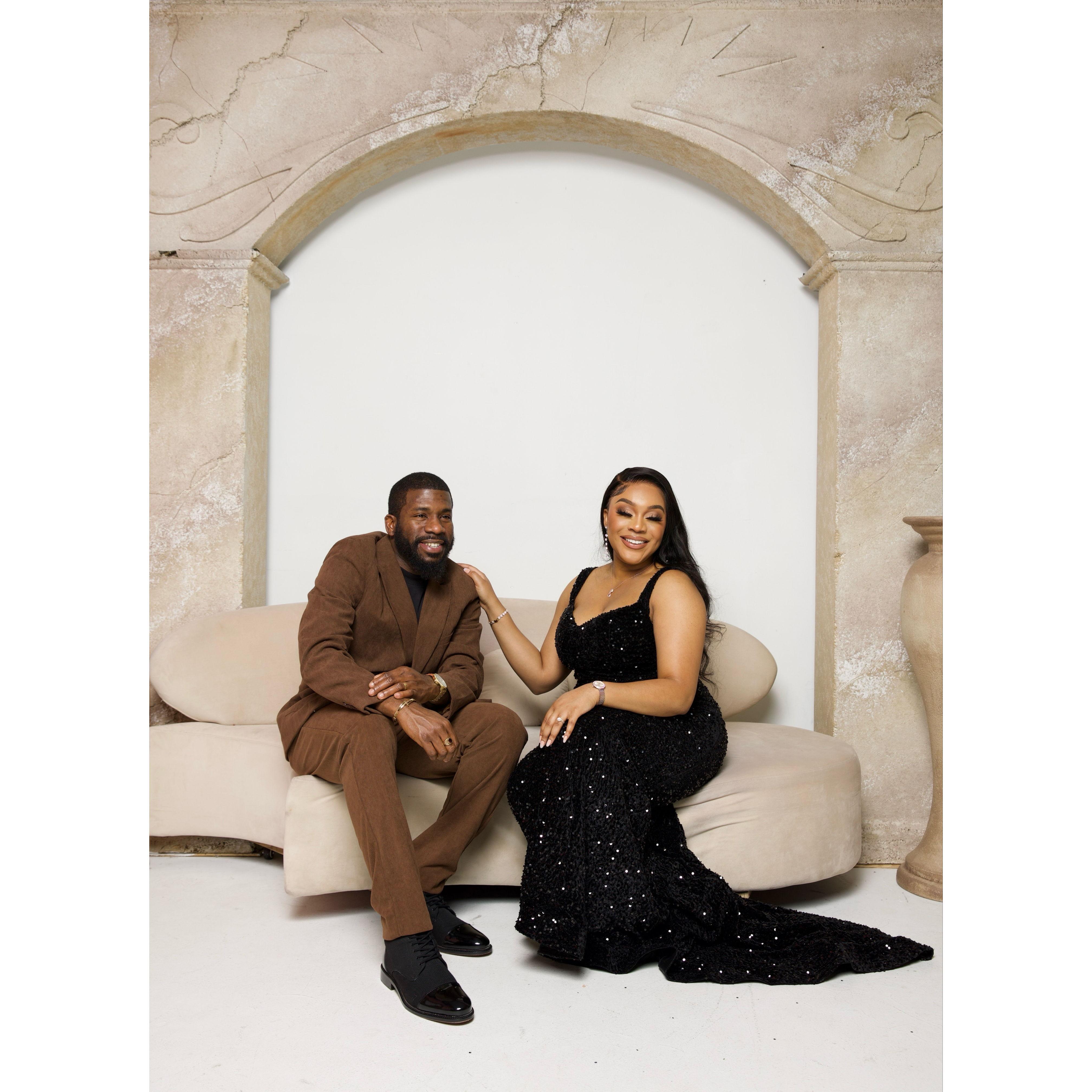 Love is sweet. We thank God everyday for the love that the both of us get to share with each other.