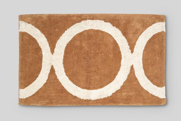 Morrow Soft Goods Palomino Bath Mat (Camel/Natural)