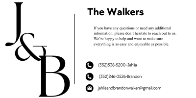 The Wedding Website of Jahlia Brown and Brandon Walker