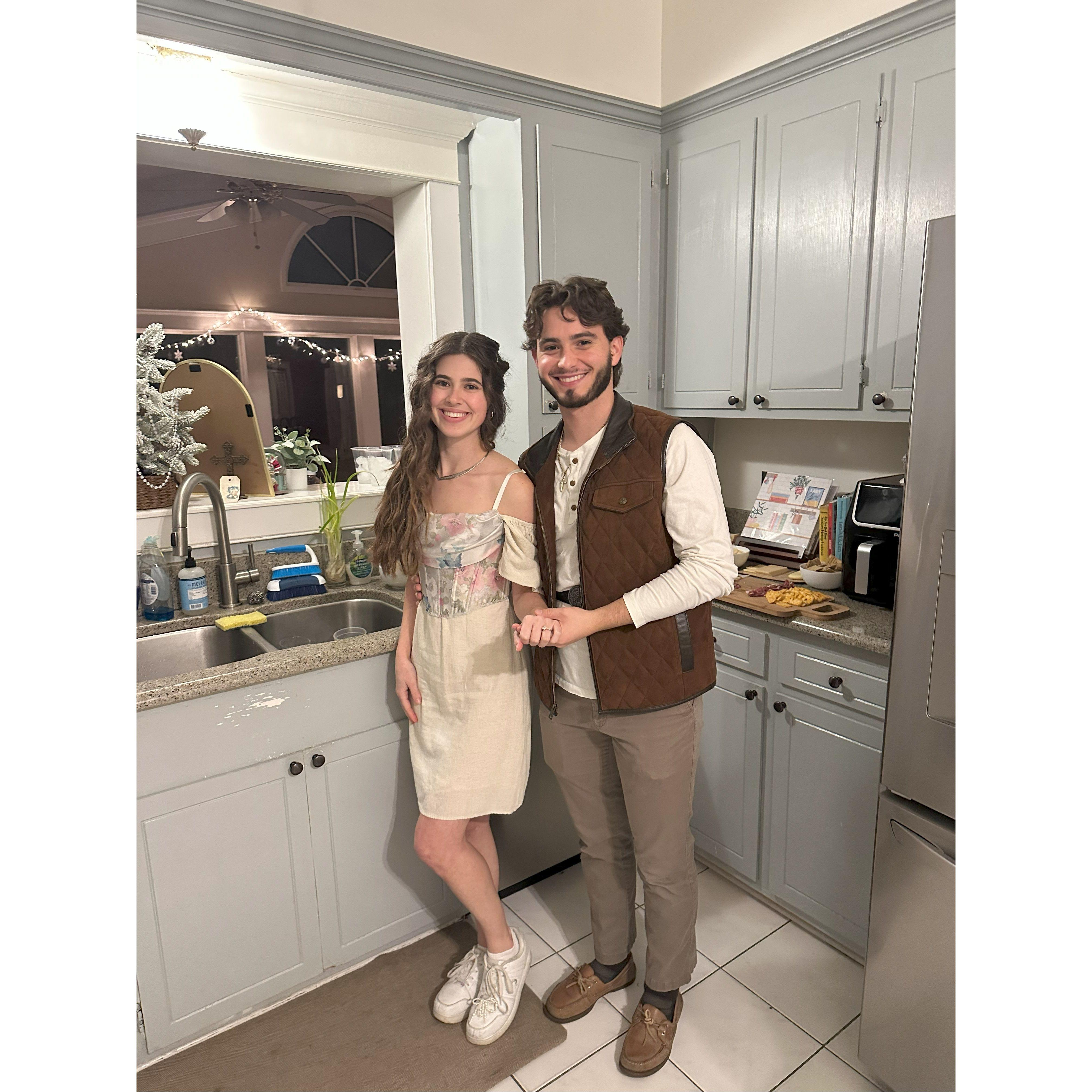 Celebrating Kailey Robert at her medieval themed birthday party