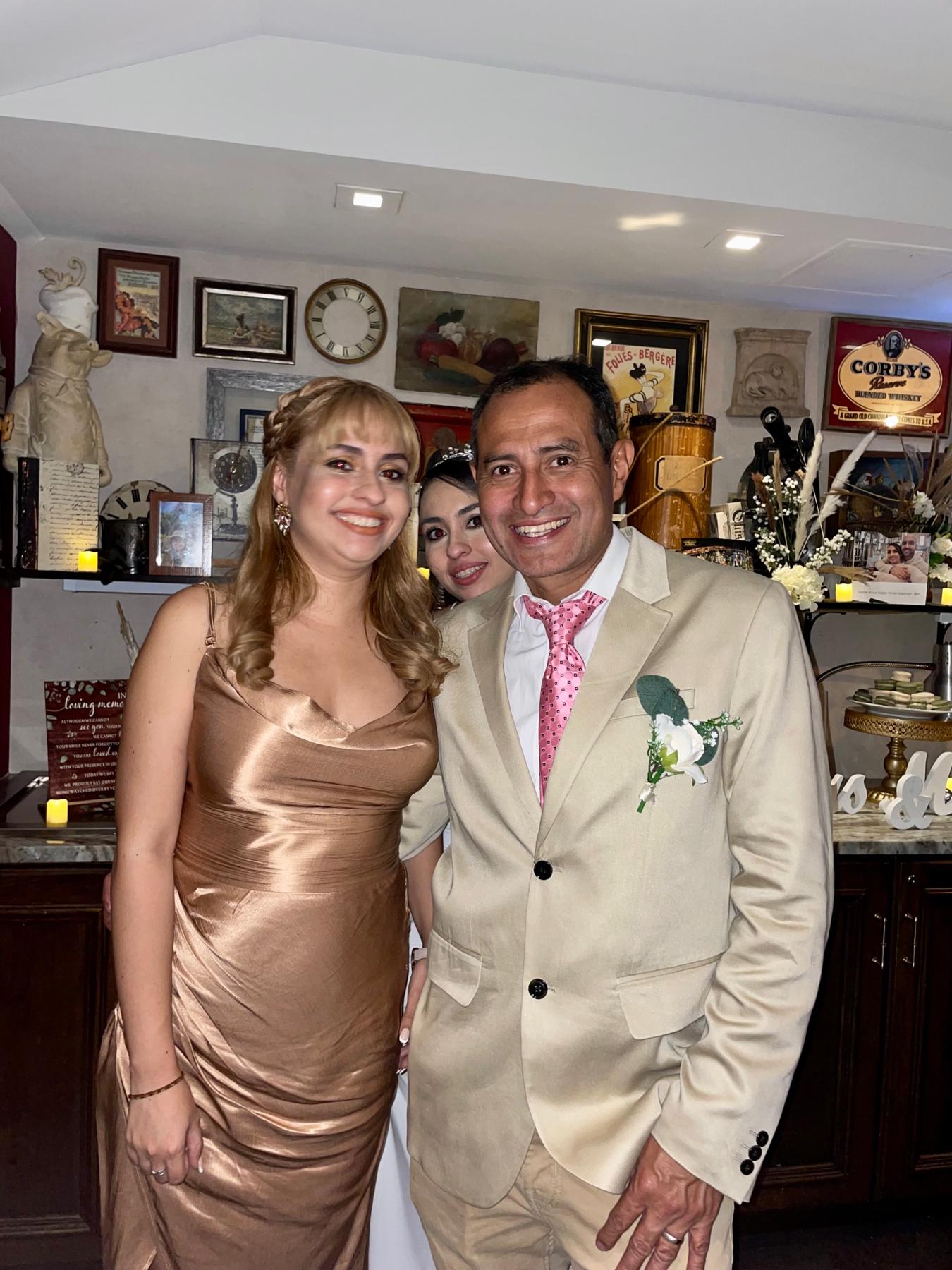 Yuliana’s sister and her husband
