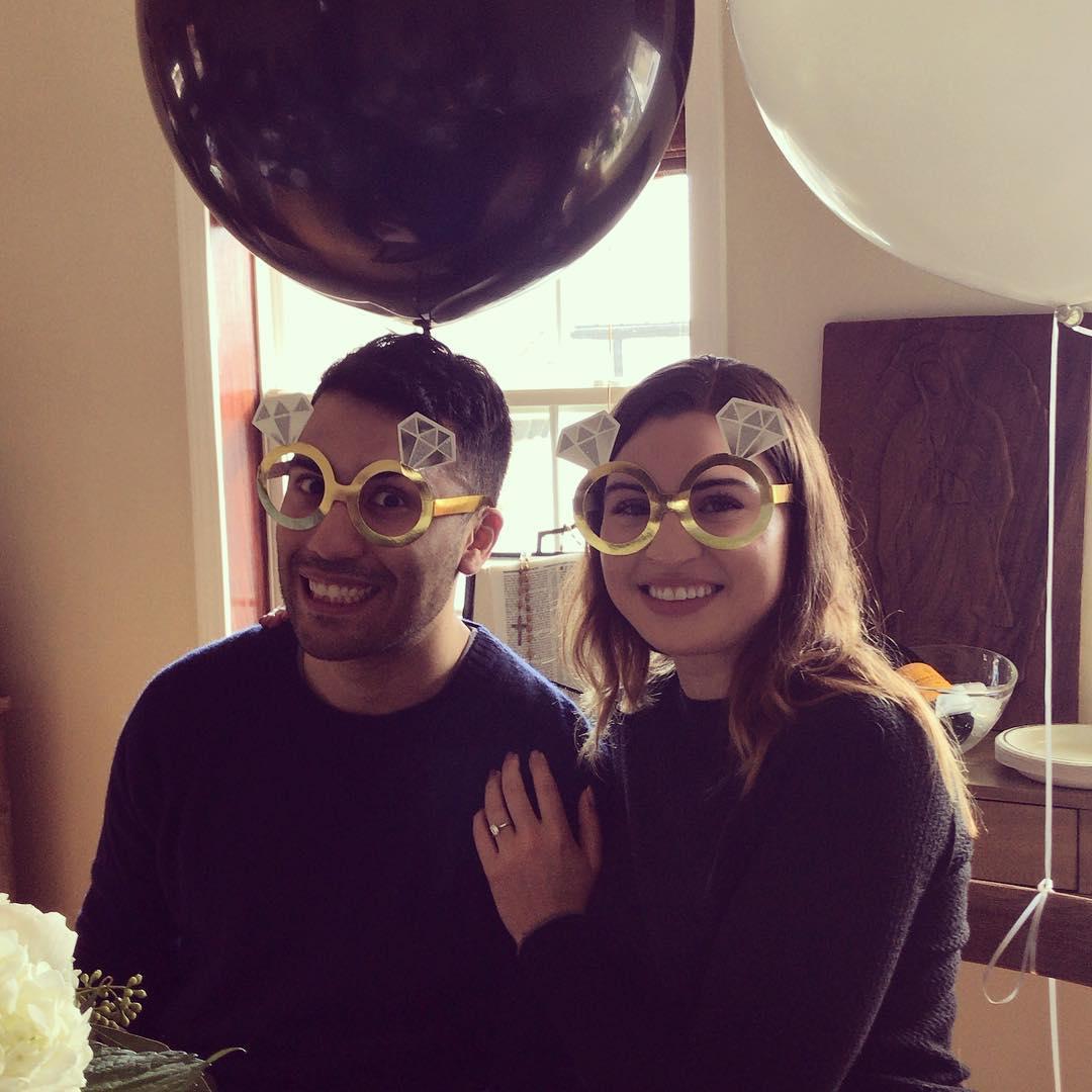 Lovely engagement surprise from Tony's family.