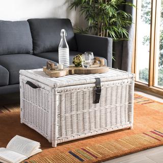 Small Caden Wicker Storage Trunk