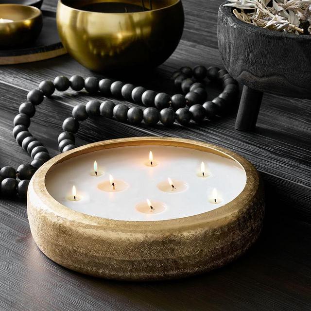 Mindfulness Collection, Brass Candle ,Painted Desert, XL, 98.7Oz