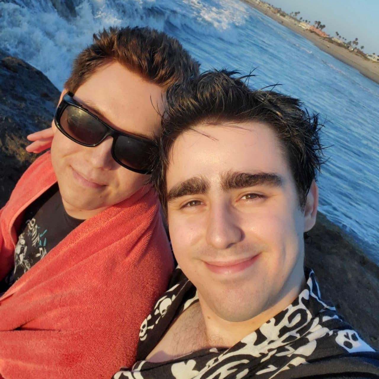 At the beach, last day of summer 2019.