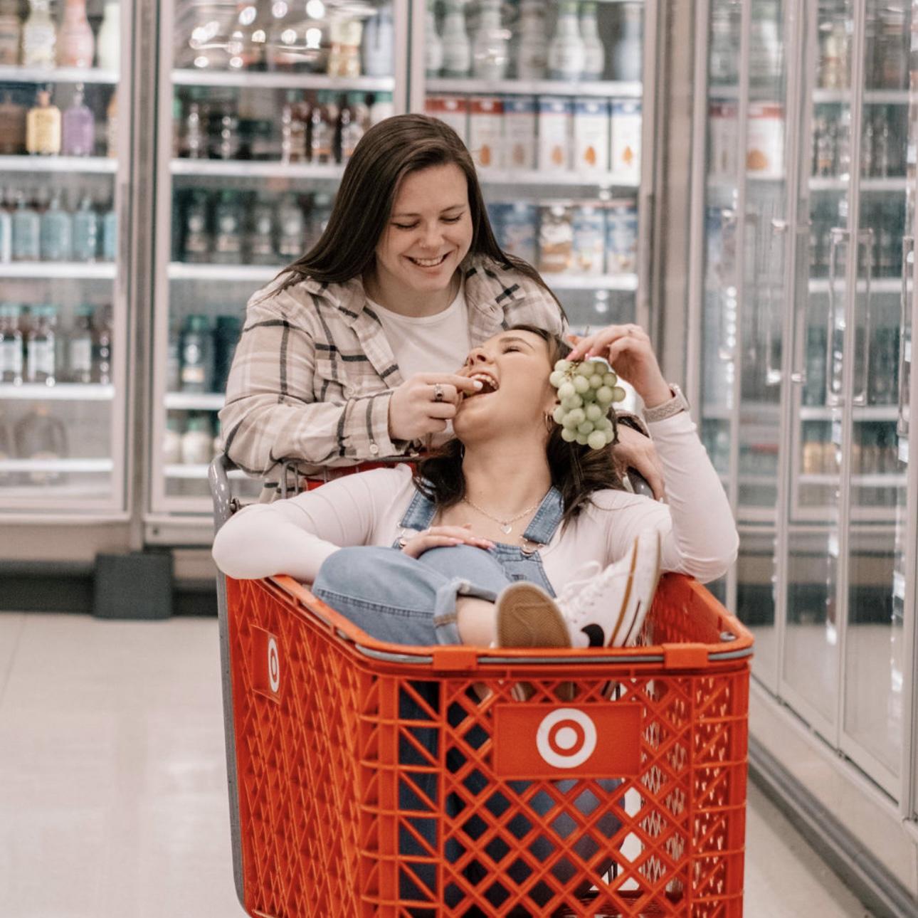 March 2025: Target-themed pics! Cute memories and laughs were had, no checkout required