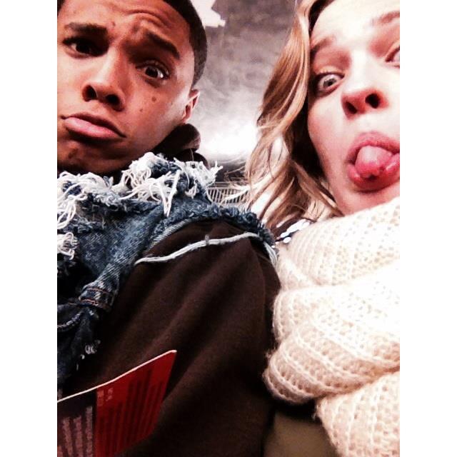 The first selfie Hannah and Gibran ever took together. This was YEARS before they got together.