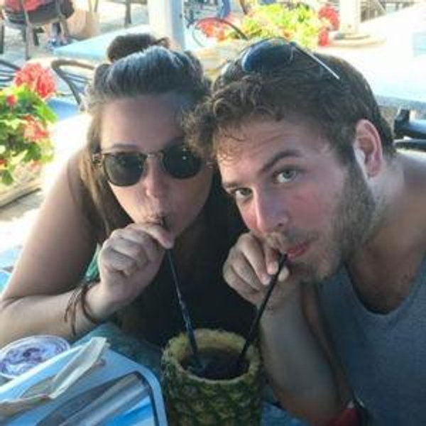 A drink at Block Island