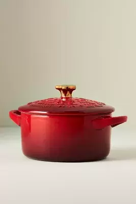 Le Creuset Noël Collection Mini Cocotte with Star Knob