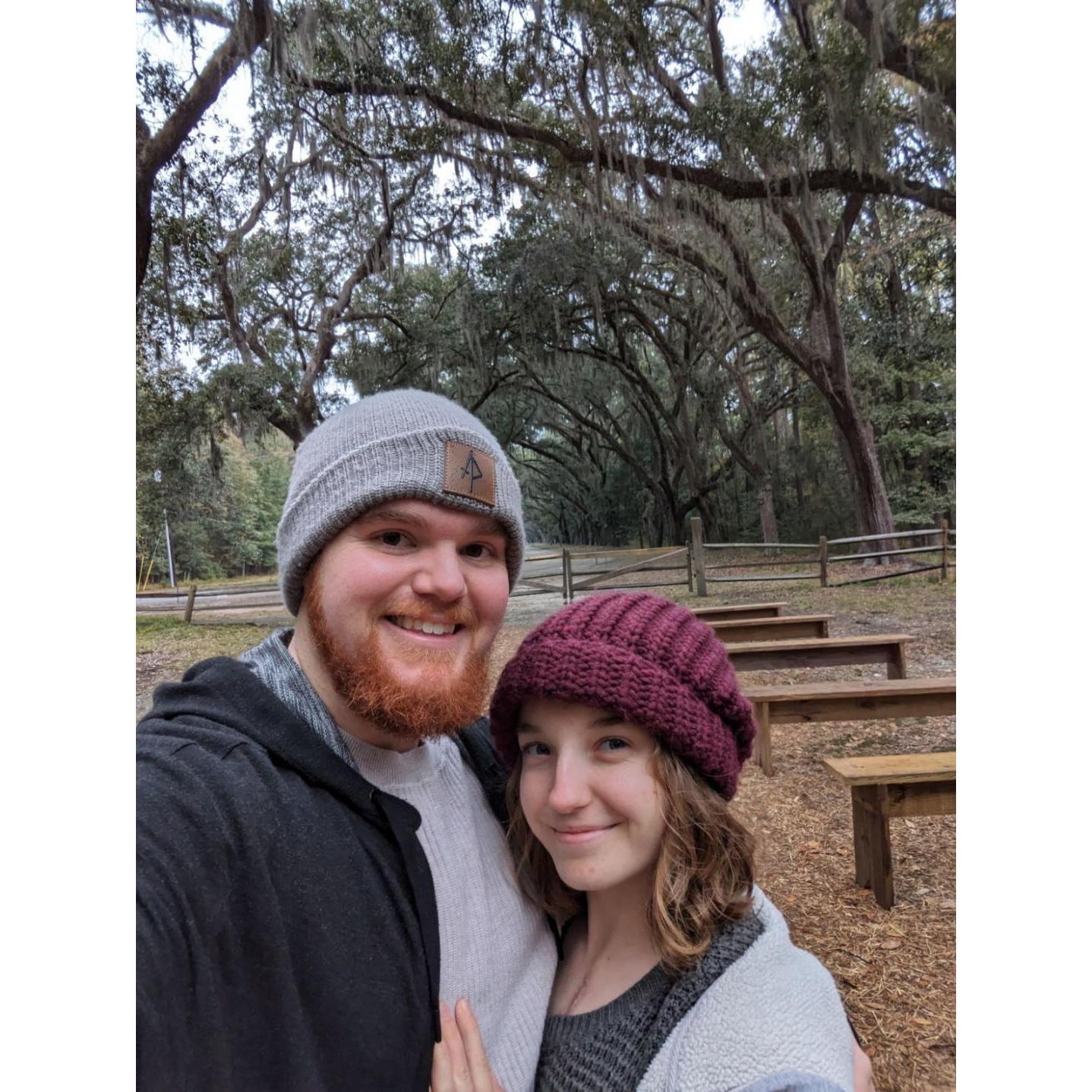 We visited Wormsloe Plantation on our trip to Savannah, GA.